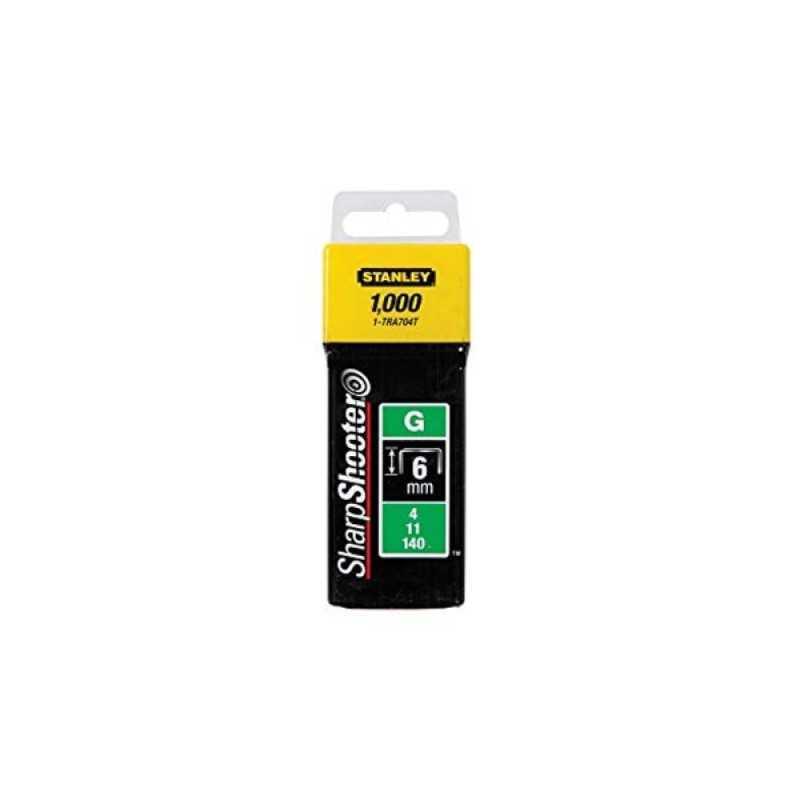 12MM/1/2" H/D STAPLES(1 000) 140GTYPE 12MM/1/2" H/D STAPLES(1 000) 140GTYPE