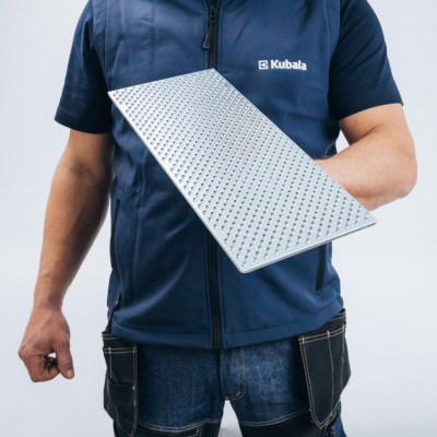 Abrasive rasp float 180x400 perforated steel face, 3 component handle G-20 Abrasive rasp float 180x400 perforated steel face, 3 component handle G-20