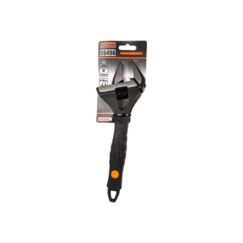 ADJUSTABLE WRENCH WIDE 10' 50 MM ADJUSTABLE WRENCH WIDE 10' 50 MM