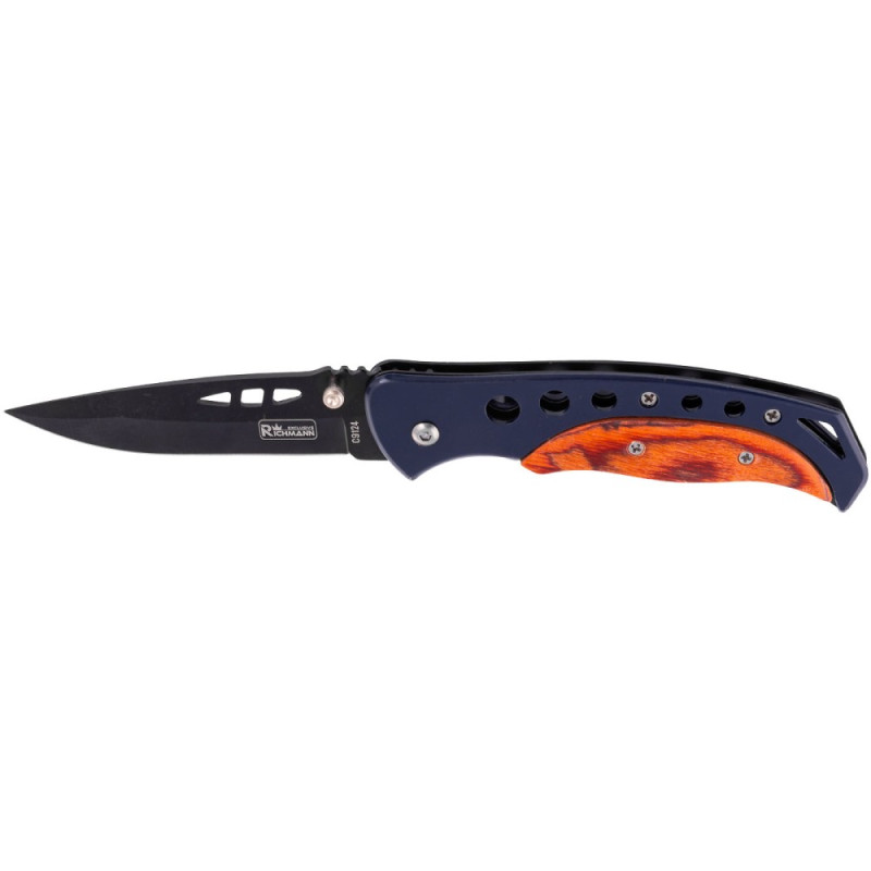 Black folding knife, 205 mm, Richmann. Black folding knife, 205 mm, Richmann.