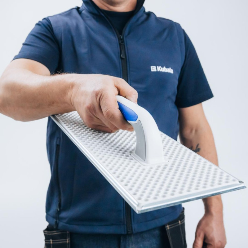 Expanded polystyrene perforated grater Kubala 160x380 mm. Expanded polystyrene perforated grater Kubala 160x380 mm.
