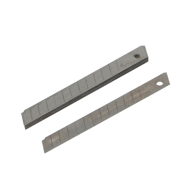 FASTER TOOLS Cutter blades 9 mm / 10 pcs FASTER TOOLS Cutter blades 9 mm / 10 pcs