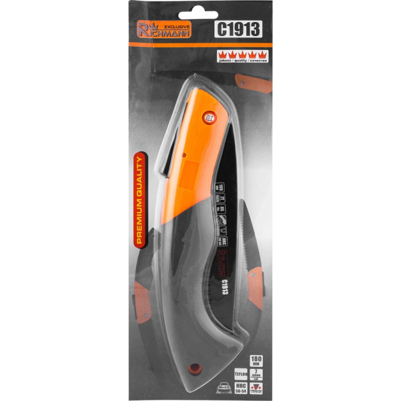 Folding saw, teflon Folding saw, teflon