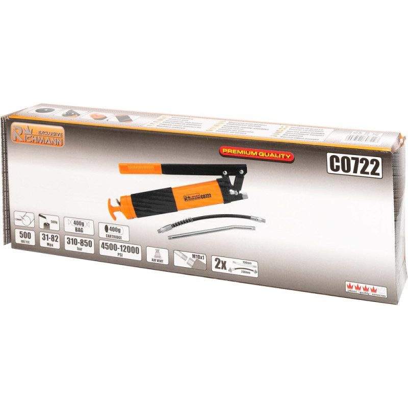 Grease gun 500ml. Pro Grease gun 500ml. Pro