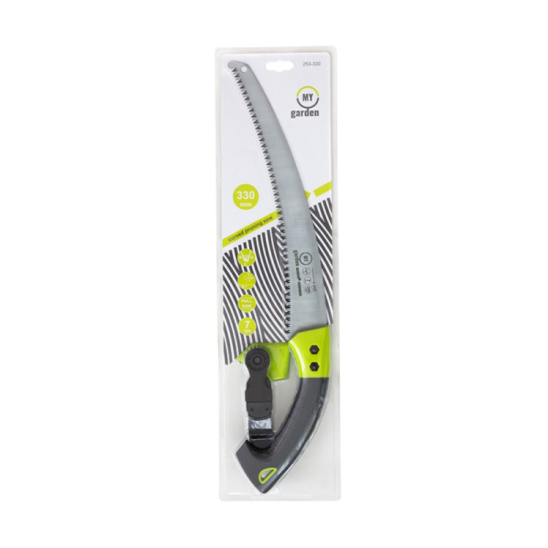Pruning saw with plastic case 7TPI, 330 mm Pruning saw with plastic case 7TPI, 330 mm