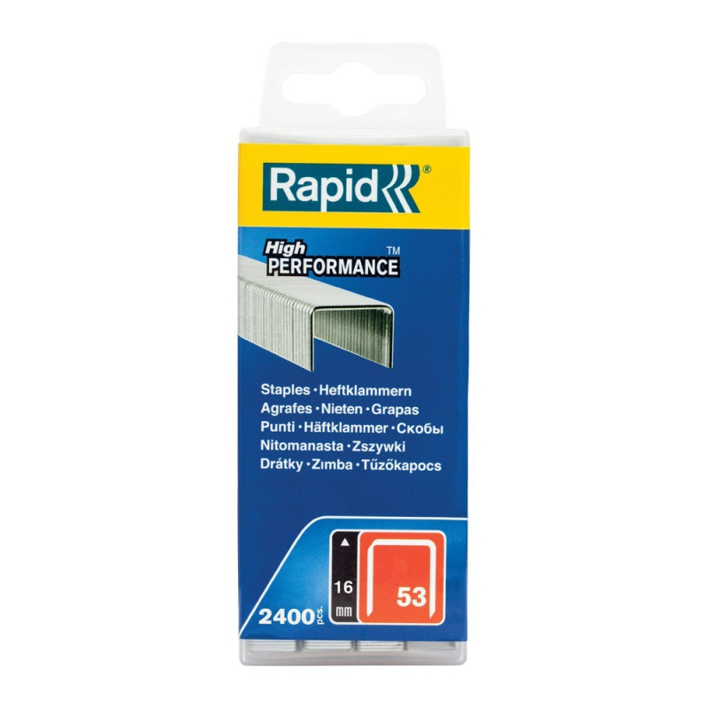 Staples Rapid 53/16, 2400 pcs. Staples Rapid 53/16, 2400 pcs.
