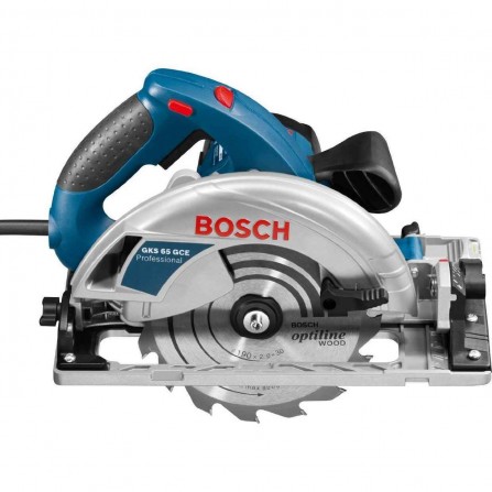 Elektriskais ripzāģis Bosch GKS 65 GCE, 190 mm, 1800 W