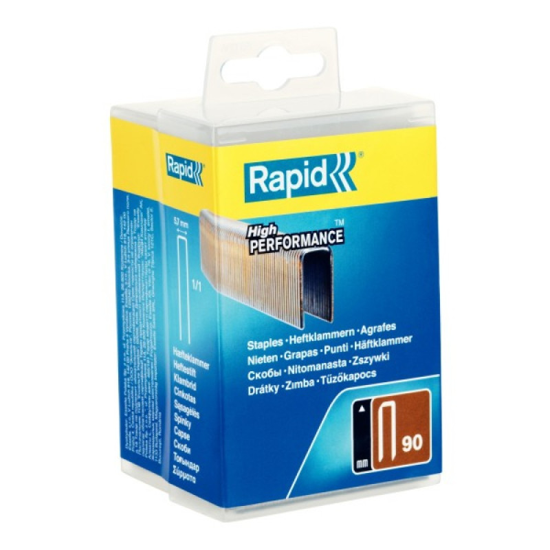 Staples Rapid 90/25, 3000 pcs., plastic Staples Rapid 90/25, 3000 pcs., plastic