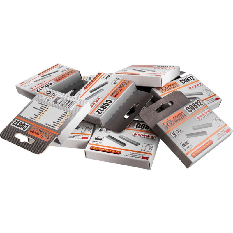 Type 53 staples, 12mm. 1000 pcs, Corona Type 53 staples, 12mm. 1000 pcs, Corona
