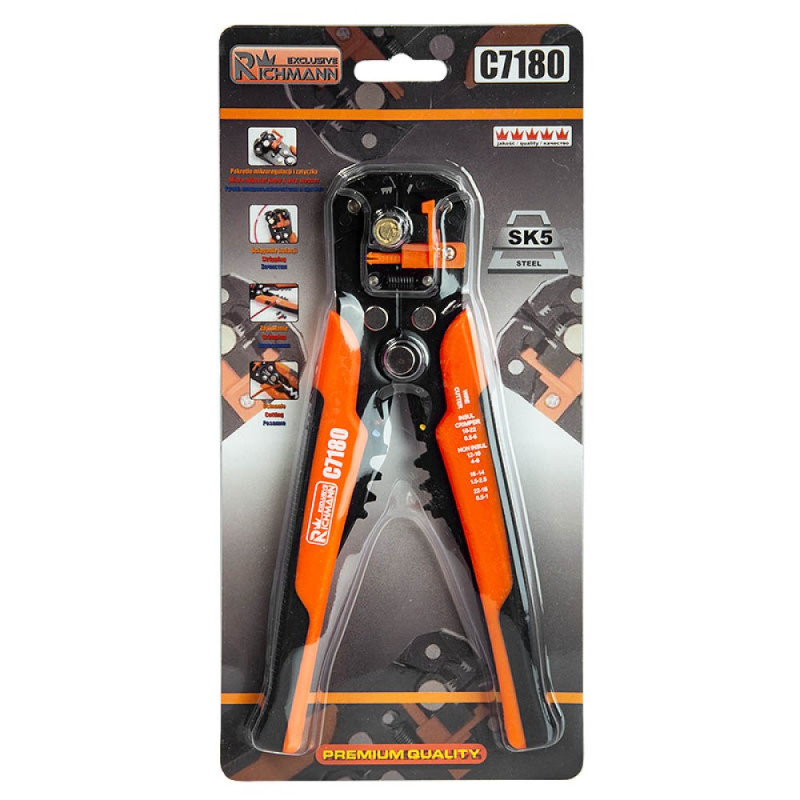 Universal automatic wire stripper Universal automatic wire stripper