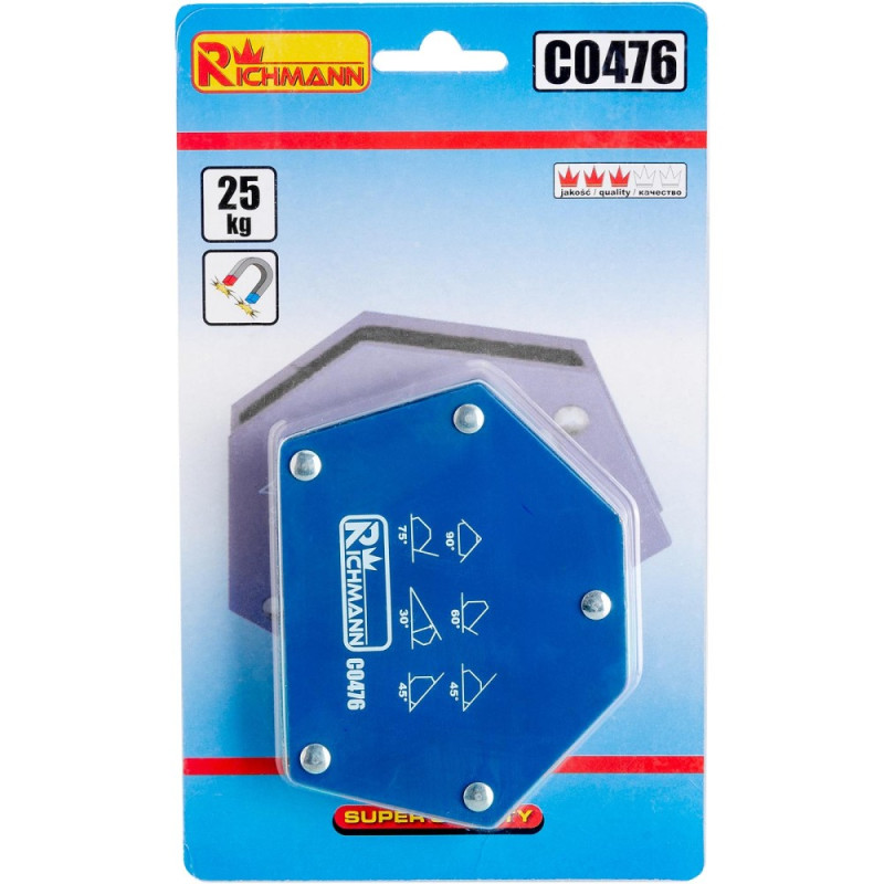 Magnetic holder 6 angles 12,5 Magnetic holder 6 angles 12,5