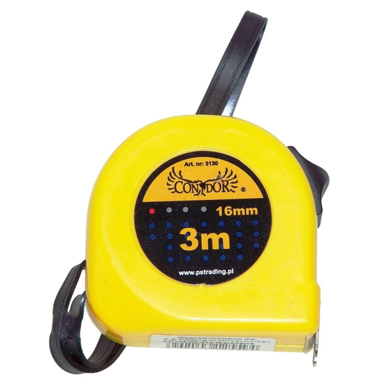 Measuring tape: 2mx12,5mm Measuring tape: 2mx12,5mm