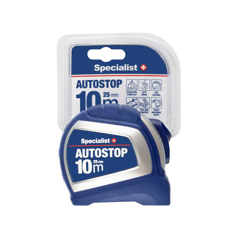 SPECIALIST+ AUTOSTOP MEASURING TAPE 10 M X 25 MM SPECIALIST+ AUTOSTOP MEASURING TAPE 10 M X 25 MM