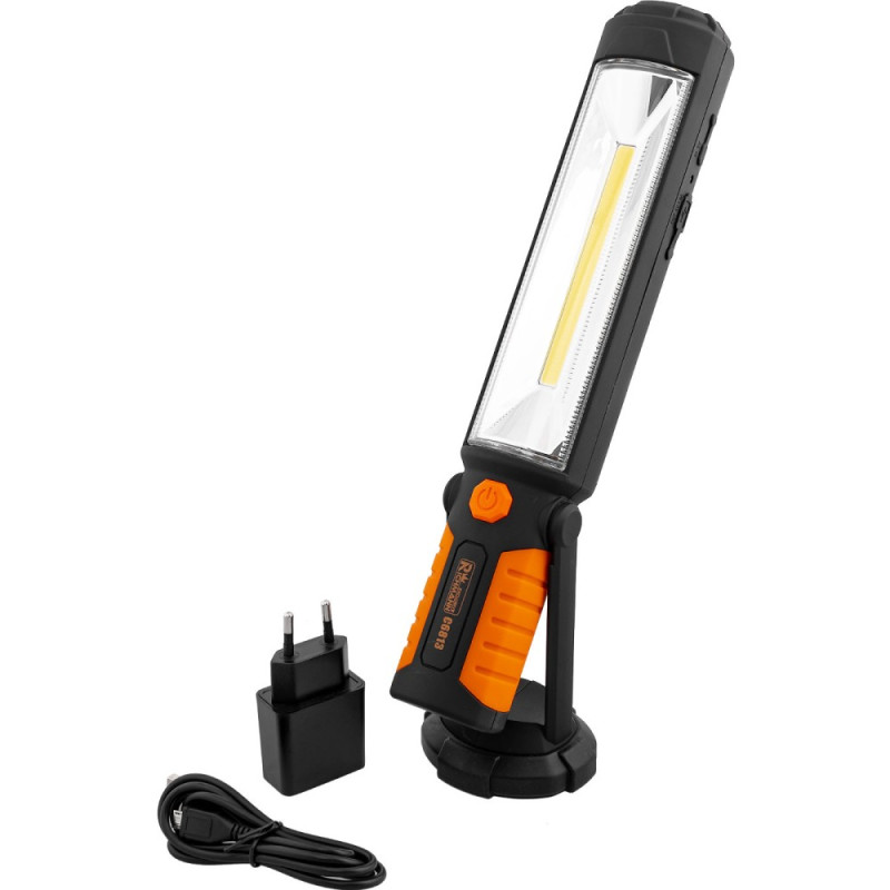 FLASHLIGHT LONG 5W + 5 LED MAGNETIC TILT FLASHLIGHT LONG 5W + 5 LED MAGNETIC TILT