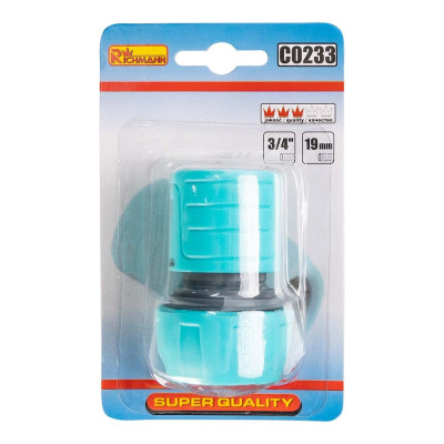 FAST HOSE CONNECTOR 3/4' ALU/ABS FAST HOSE CONNECTOR 3/4' ALU/ABS