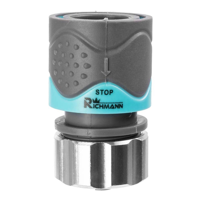 HOSE CONNECTOR waterstop 1/2' ALU/ABS HOSE CONNECTOR waterstop 1/2' ALU/ABS