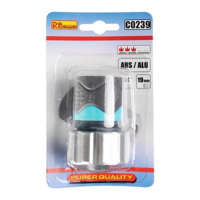 HOSE CONNECTOR 3/4' ALU/ABS HOSE CONNECTOR 3/4' ALU/ABS