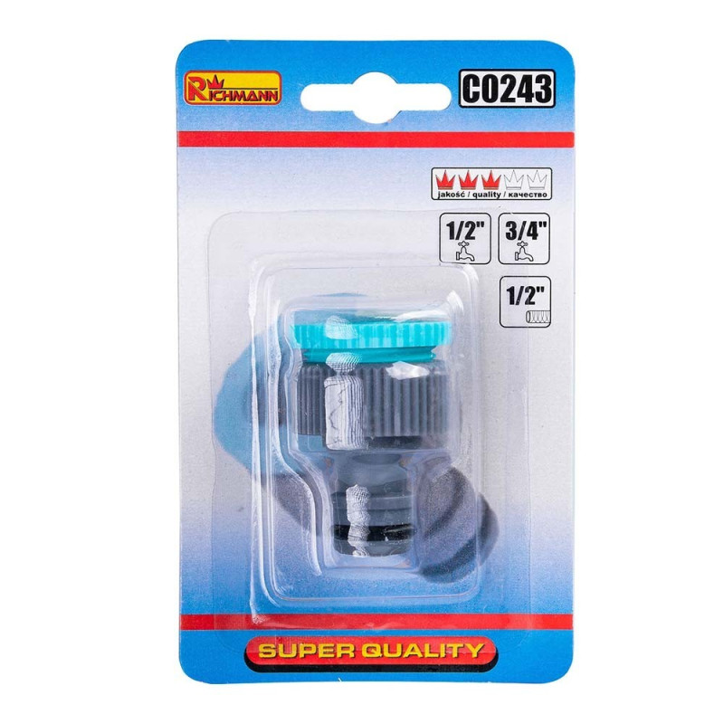 TAP ADAPTOR 3/4",1/2" TAP ADAPTOR 3/4",1/2"