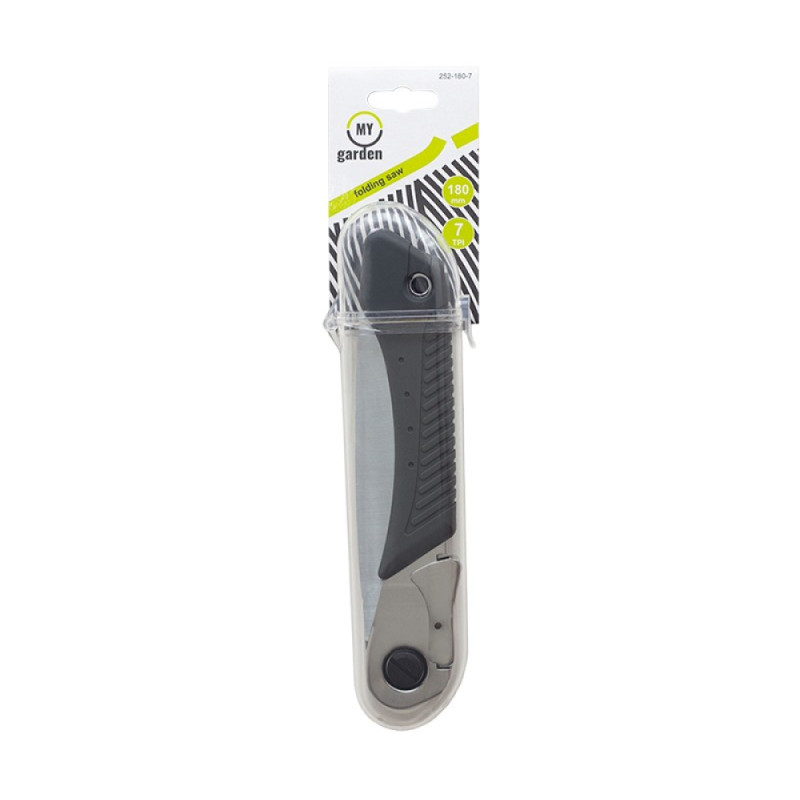 Folding Saw 7 TPI, 180mm, with ergo sheath. Folding Saw 7 TPI, 180mm, with ergo sheath.