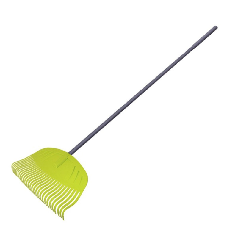 Plastic leaf rake, 29T, steel handle 1630mm Plastic leaf rake, 29T, steel handle 1630mm