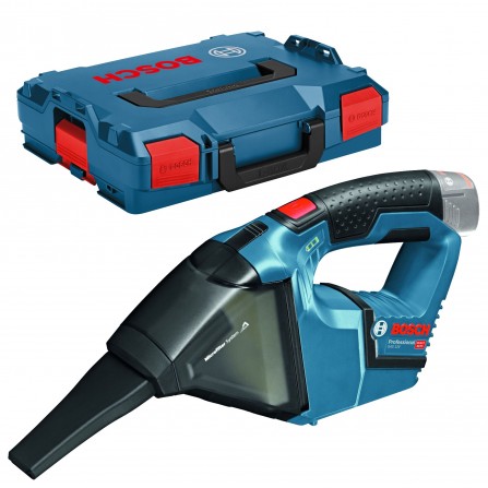 Bezvada manuālais putekļsūcējs Bosch GAS 12 V + korpuss L-Boxx 102 (bez akumulatora un lādētāja)