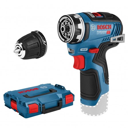 Akumulatora skrūvgriezis Bosch GSR 12V-35 FC, 12 V + korpuss (bez akumulatora un lādētāja)