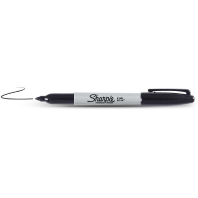 Marķieris ''Sharpie'' FINE melns.