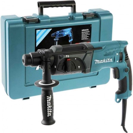 Perforators Makita HR2470, SDS-Plus, 2,4 J, 780 W + korpuss