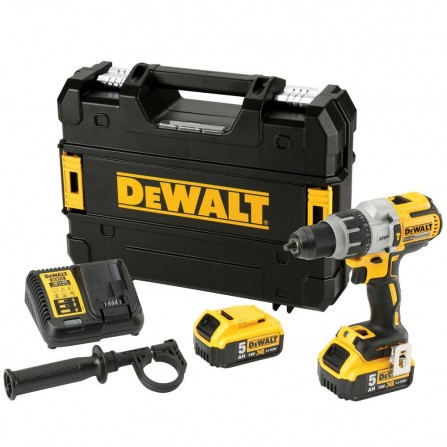 Dewalt bezvadu trieciena draivera komplekts DCD996P2, 18V, 2 x 5Ah, lādētājs + korpuss