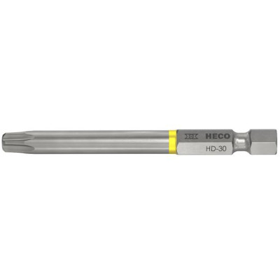 Heco rotācijas galviņu komplekts, HECO-Drive, HD-30, dzeltens, 3 gab