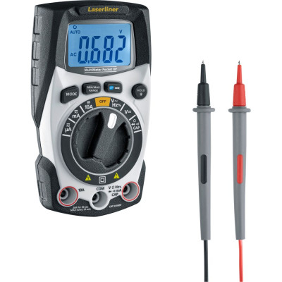 Laserliner sprieguma mērītājs Pocket XP (ar akumulatoru un mīkstu korpusu)