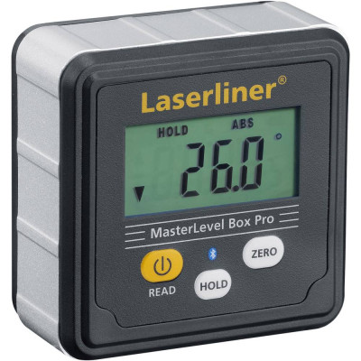 Laserliner elektroniskais līmeņrādis masterLevel Box Pro 081.262A, 28m, 360 ° (ar baterijām un futrāli)