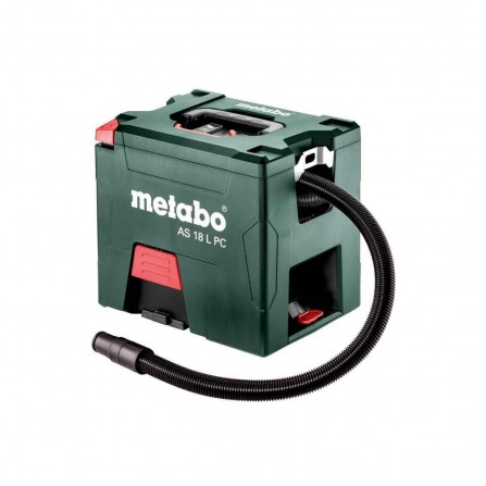 Bezvada putekļu sūcējs Metabo AS 18 L PC (602021850), 18 V (bez akumulatora un lādētāja)