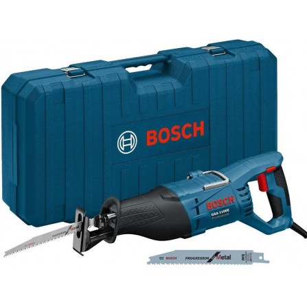Elektriskais virzuļzāģis Bosch GSA 1100 E (060164C800), 1100 W + čemodāns