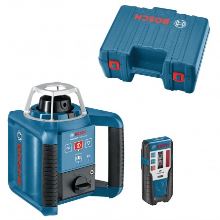 Rotējošais lāzers Bosch GRL 300 HV, korpuss + piederumi