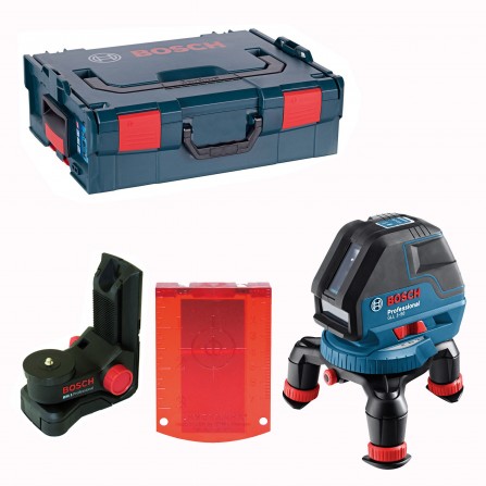 Akumulatora lineārais lāzera nivelieri Bosch GLL 3-50, futrālis + piederumi
