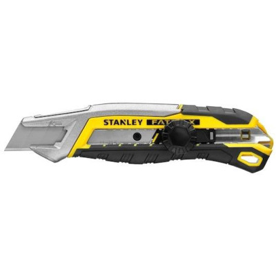 Peilis su ratuku ir geležtės nulaužimo sistema Stanley 18 mm Peilis su ratuku ir geležtės nulaužimo sistema Stanley 18 mm