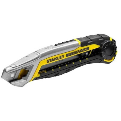 Peilis su ratuku ir geležtės nulaužimo sistema Stanley 18 mm Peilis su ratuku ir geležtės nulaužimo sistema Stanley 18 mm