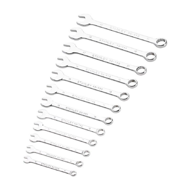 Kombinuotųjų raktų rinkinys STANLEY STMT82843-0 12vnt Kombinuotųjų raktų rinkinys STANLEY STMT82843-0 12vnt