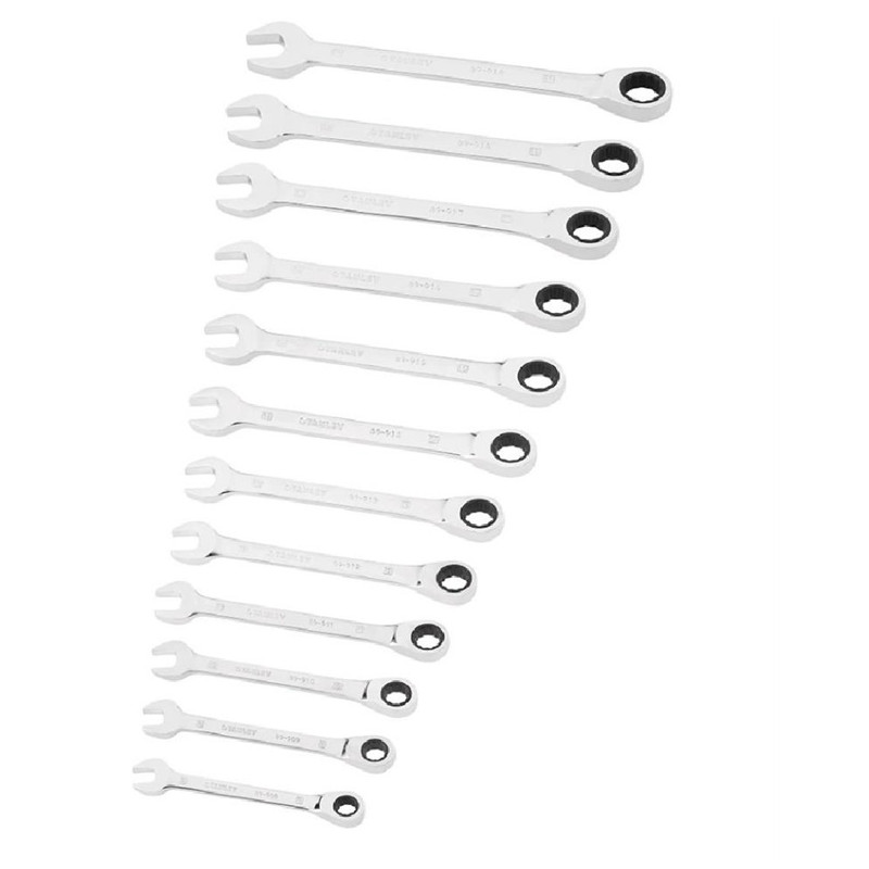 Kombinuotųjų raktų rinkinys STANLEY STMT82847-0 12vnt Kombinuotųjų raktų rinkinys STANLEY STMT82847-0 12vnt