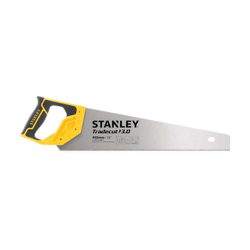 Medienos pjūklas STANLEY TRADECUT, 450 mm Medienos pjūklas STANLEY TRADECUT, 450 mm