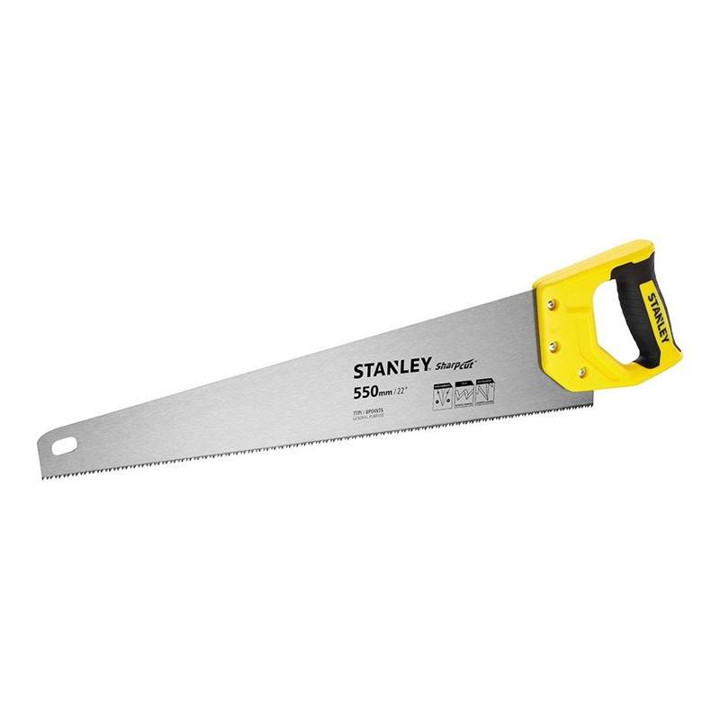 Medienos pjūklas STANLEY SHARPCUT 550 mm Medienos pjūklas STANLEY SHARPCUT 550 mm