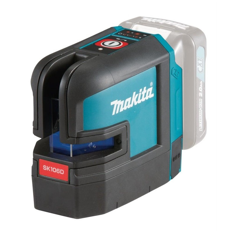 Nivelyras Makita SK106DZ 12V, raudonas Nivelyras Makita SK106DZ 12V, raudonas