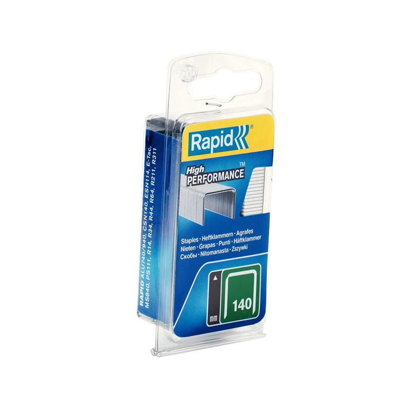 Kabės Rapid 40109513, 10.6x6 mm, tipas 140, 970 vnt. Kabės Rapid 40109513, 10.6x6 mm, tipas 140, 970 vnt.