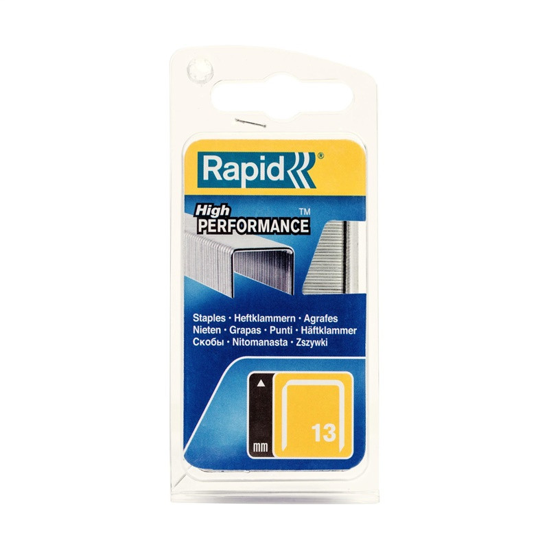 Kabės Rapid 40109521, 10.6x10 mm, tipas 13, 1100 vnt. Kabės Rapid 40109521, 10.6x10 mm, tipas 13, 1100 vnt.