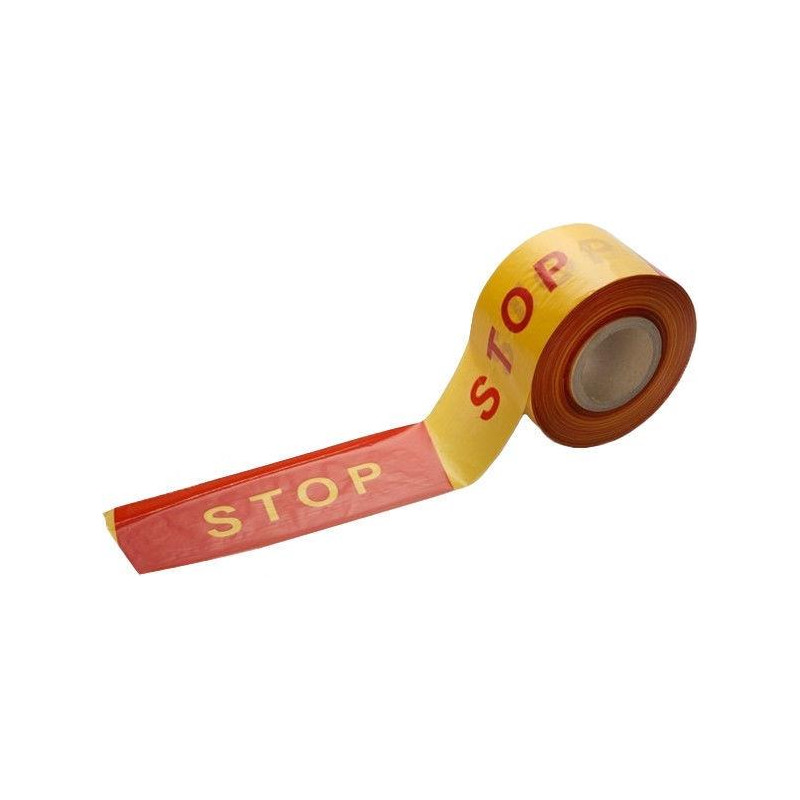 Juosta barjerinė "Stop", 0,1 x 100 m Juosta barjerinė "Stop", 0,1 x 100 m