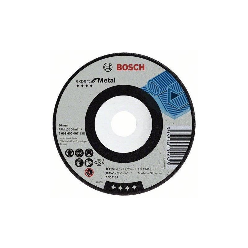 Šlifavimo diskas Bosch A30 T BF, 125x22.23 mm Šlifavimo diskas Bosch A30 T BF, 125x22.23 mm