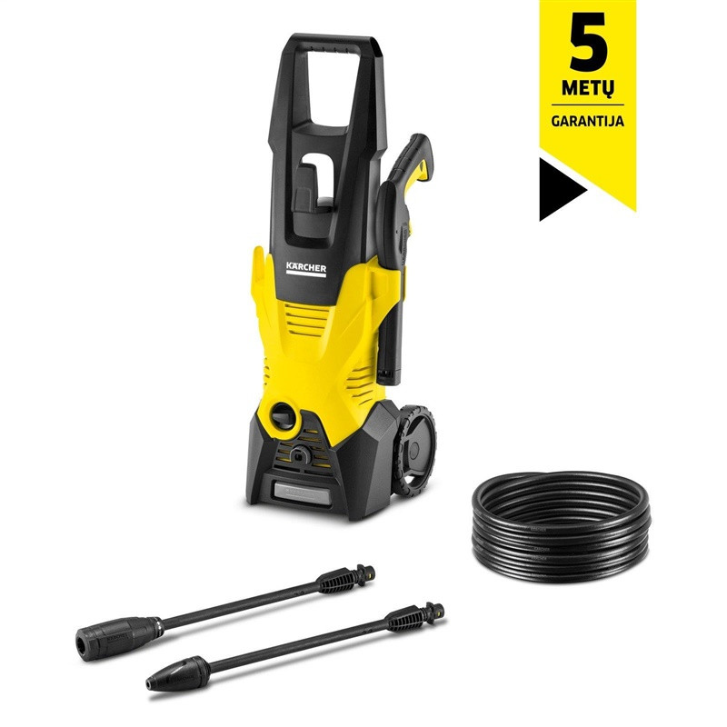 Aukšto slėgio plautuvas KÄRCHER K 3, 1600 W Aukšto slėgio plautuvas KÄRCHER K 3, 1600 W