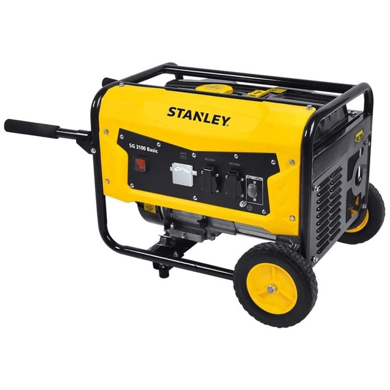 Benzininis generatorius Stanley SG 3100, 2.6 kW Benzininis generatorius Stanley SG 3100, 2.6 kW