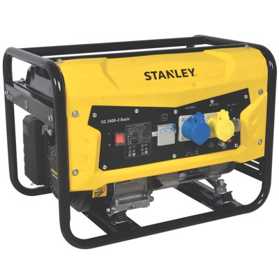 Benzininis generatorius Stanley SG 2400, 2.1kW Benzininis generatorius Stanley SG 2400, 2.1kW
